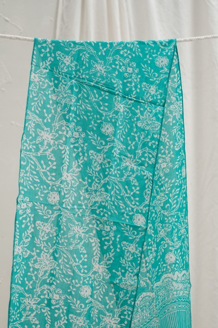 Scarf Batik S80 Tosca