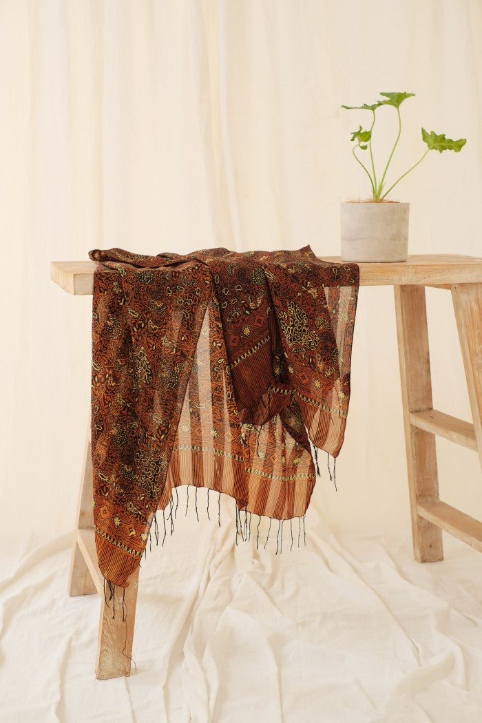 Selendang Sutra Batik - 90 - SLDG90BR10