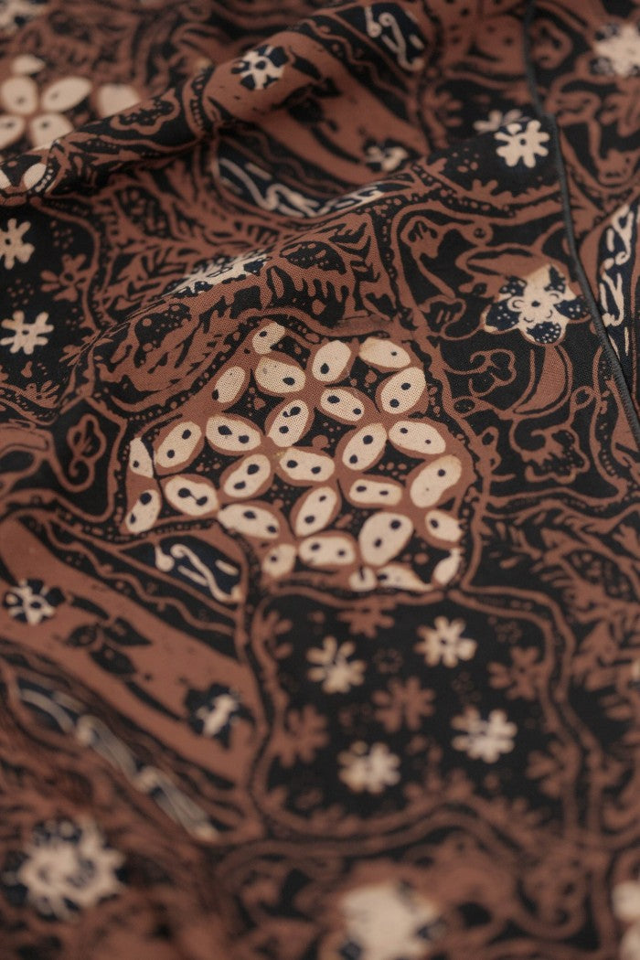 Scarf Batik Sekar Jagad - Sogan | TCF