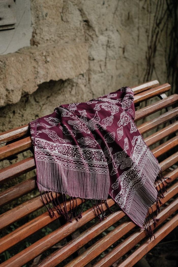 Scarf Batik U11 Purple