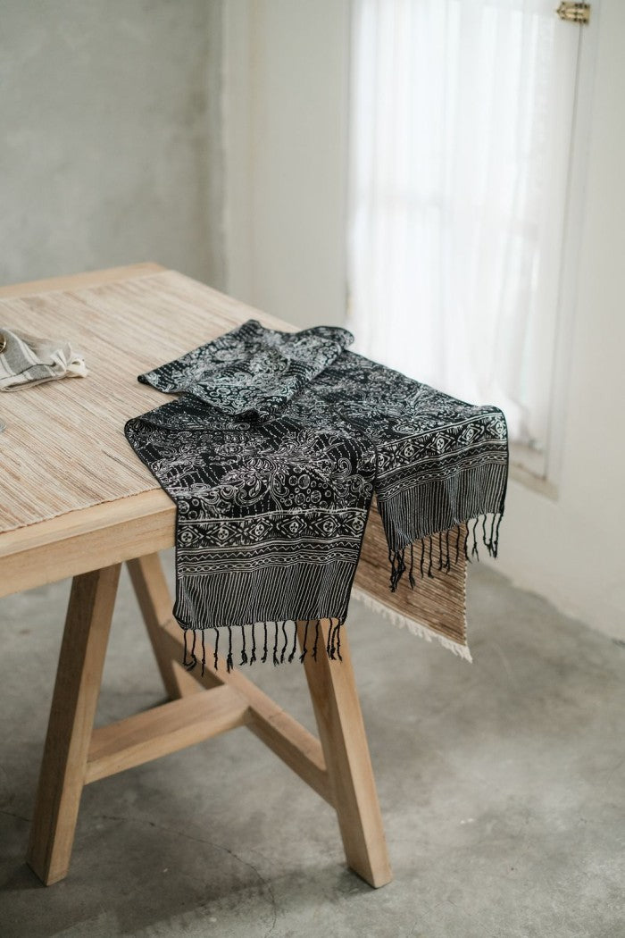 Scarf Batik E74 Black