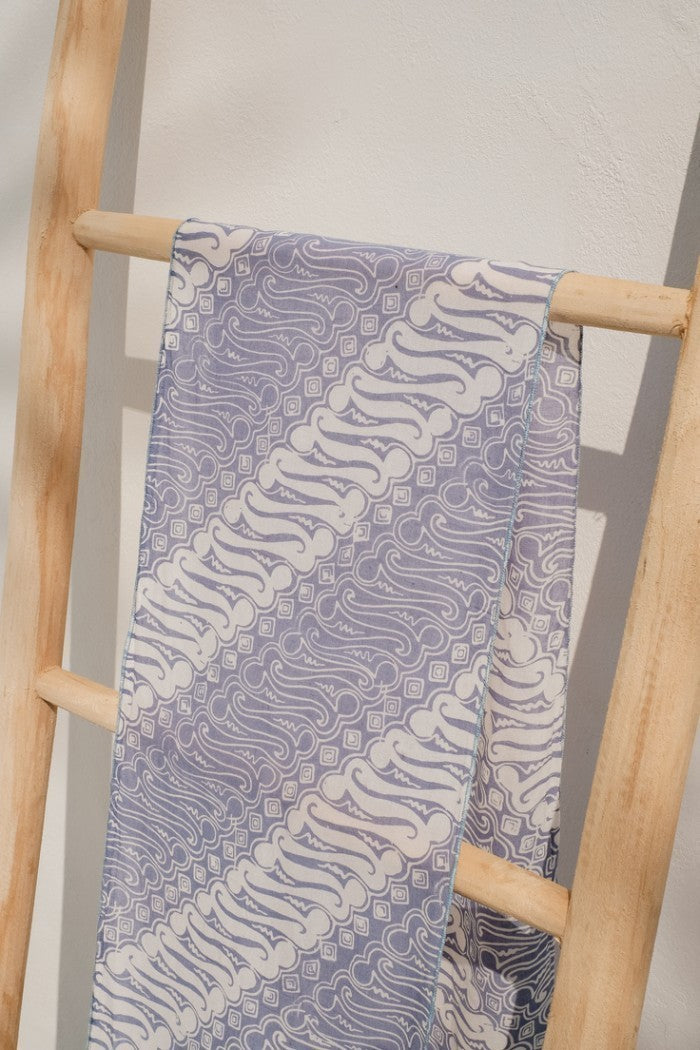 Scarf Batik TCGR Parang Grey