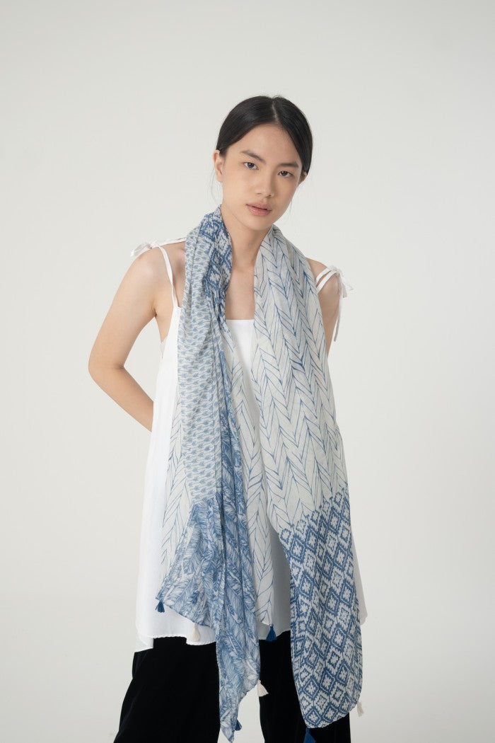 Raras-Selendang Viscose Batik Premium 90×180/Scarf/Pashmina/Shawl