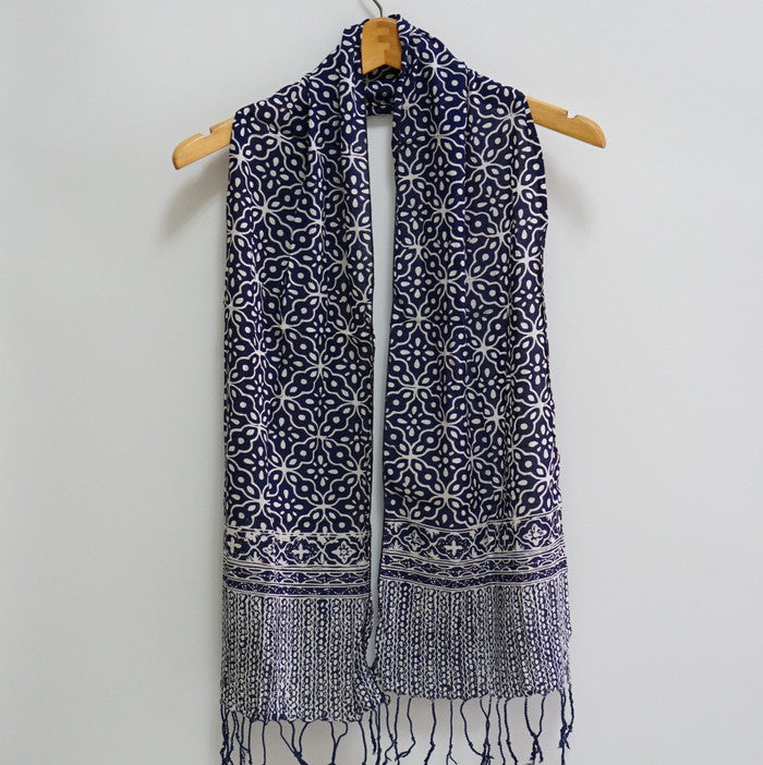 Scarf Batik TC41 Blue