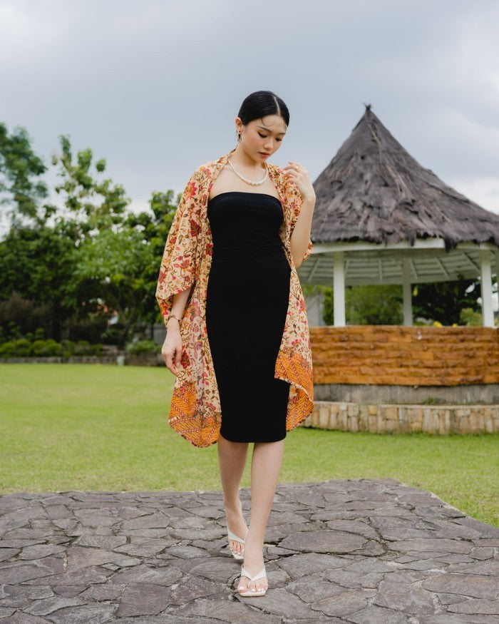 Sekar Orange Batik Outer