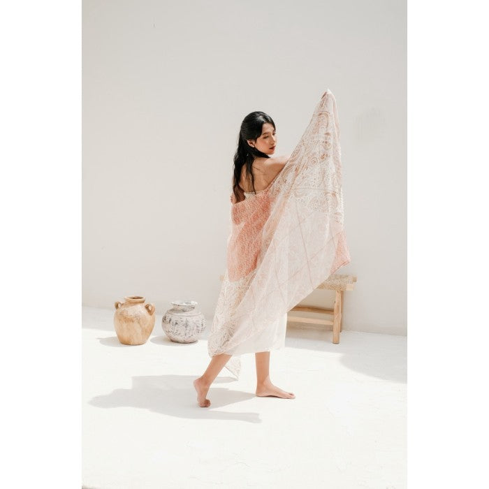 Maharani in Pink Shawl