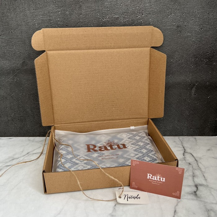 Kotak Aksesoris Coklat/Tempat Souvenir/Kardus/Bungkus Kado