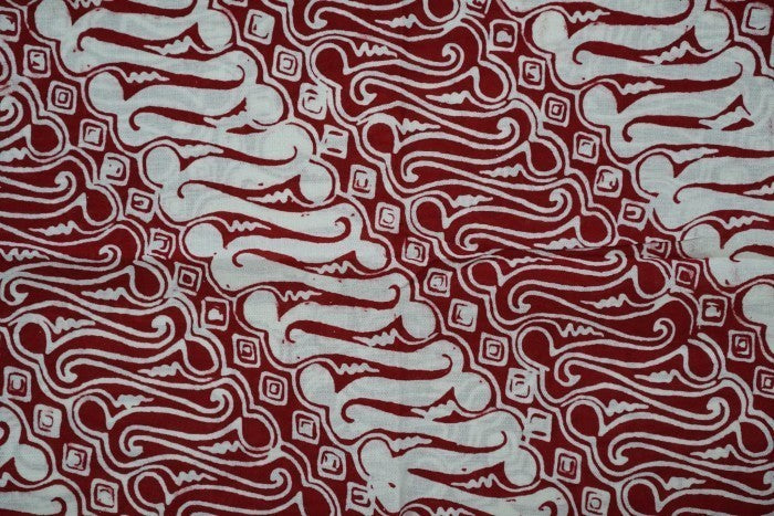 Syal Katun Paris Batik 25x150 TC42 / Selendang / Scarf