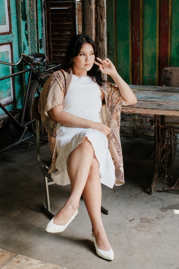 Yuyun Brown - Batik Outer