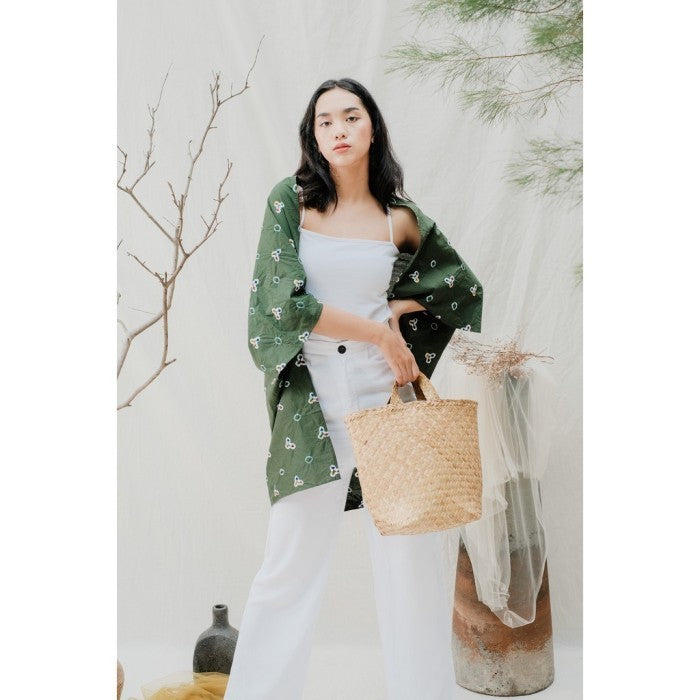 Manika Outer - Emerald Green