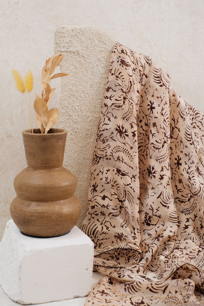 Selendang Sutra Batik - Pulau Jawa - 90