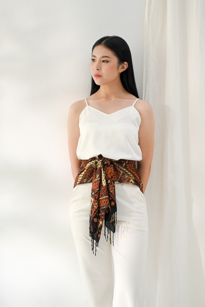 Scarf Batik Parang Kelok - Sogan | DNF