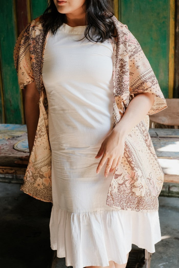 Yuyun Brown - Batik Outer