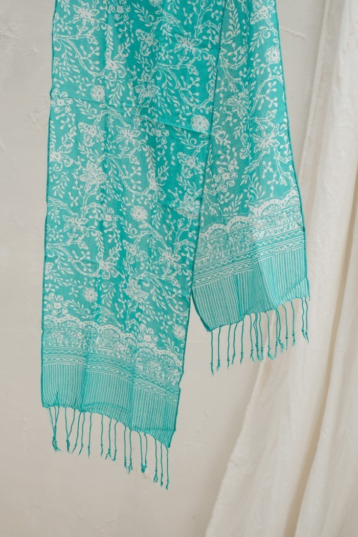 Scarf Batik S80 Tosca
