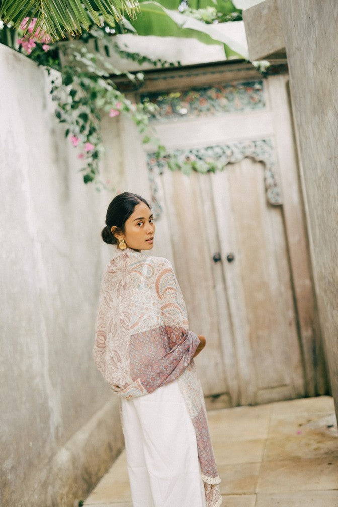 Maharani-Selendang Viscose Batik Premium 90×180/Scarf/Pashmina/Shawl