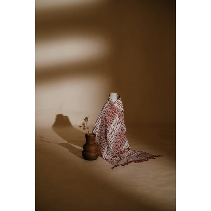 Scarf Batik TCR Parang Brown