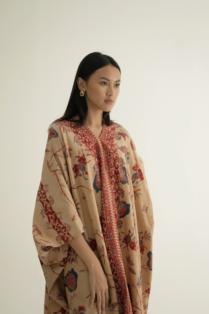 Amira Dress Batik 03/Kaftan Modern/Kalong/Gamis/Hijab/Lowo