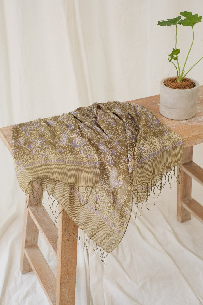 Selendang Sutra Batik - 90 - SLDG90BR04