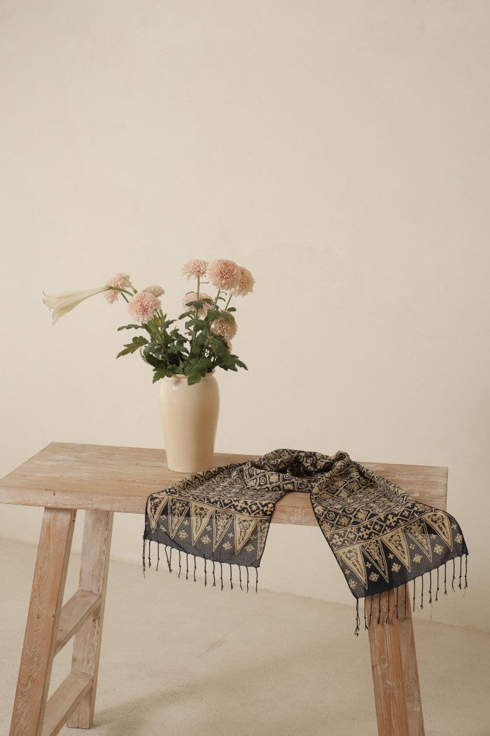 Scarf Batik Songket - Blue | DNC