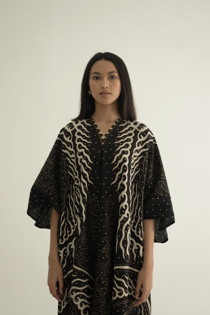 Amira Dress Batik 07/Kaftan Modern/Kalong/Gamis/Hijab/Lowo