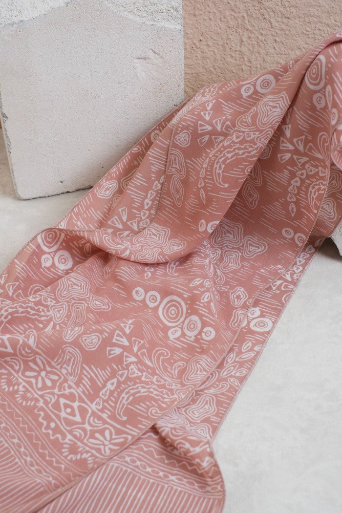 Scarf Batik L71 Cream