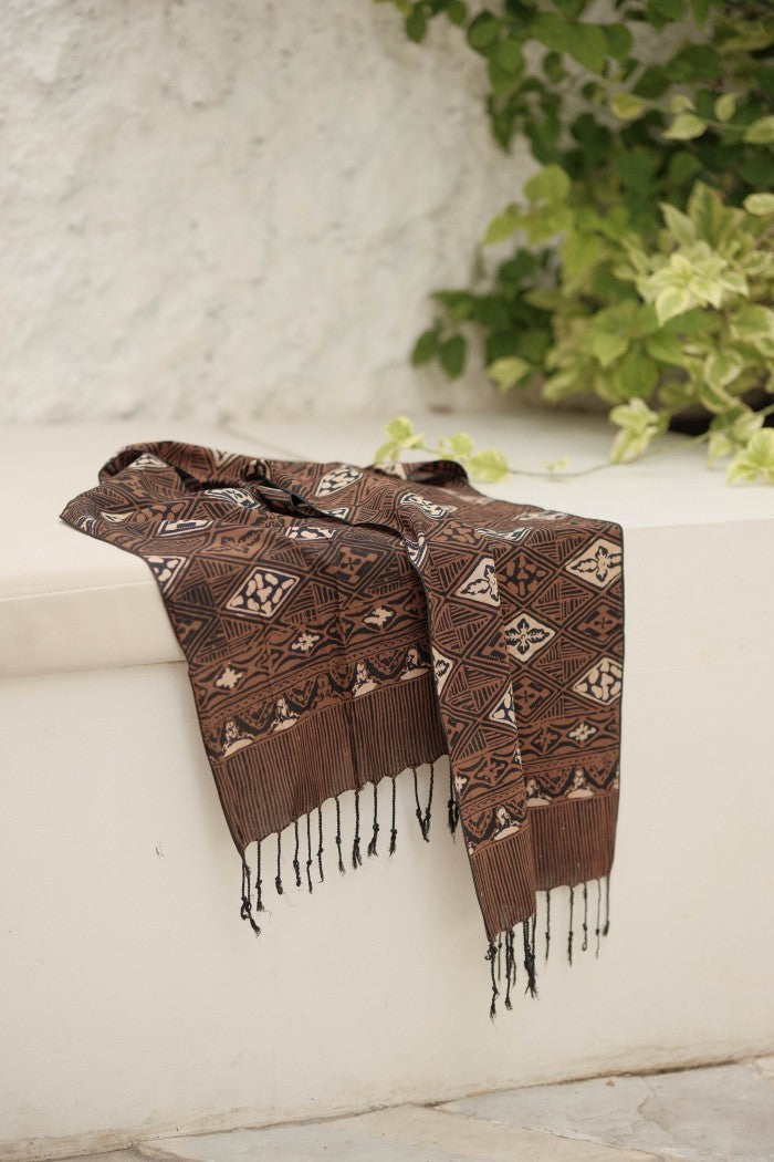 Scarf Batik Wajik - Sogan | TCF