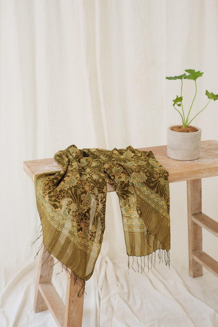 Selendang Sutra Batik - 90 - SLDG90BR05