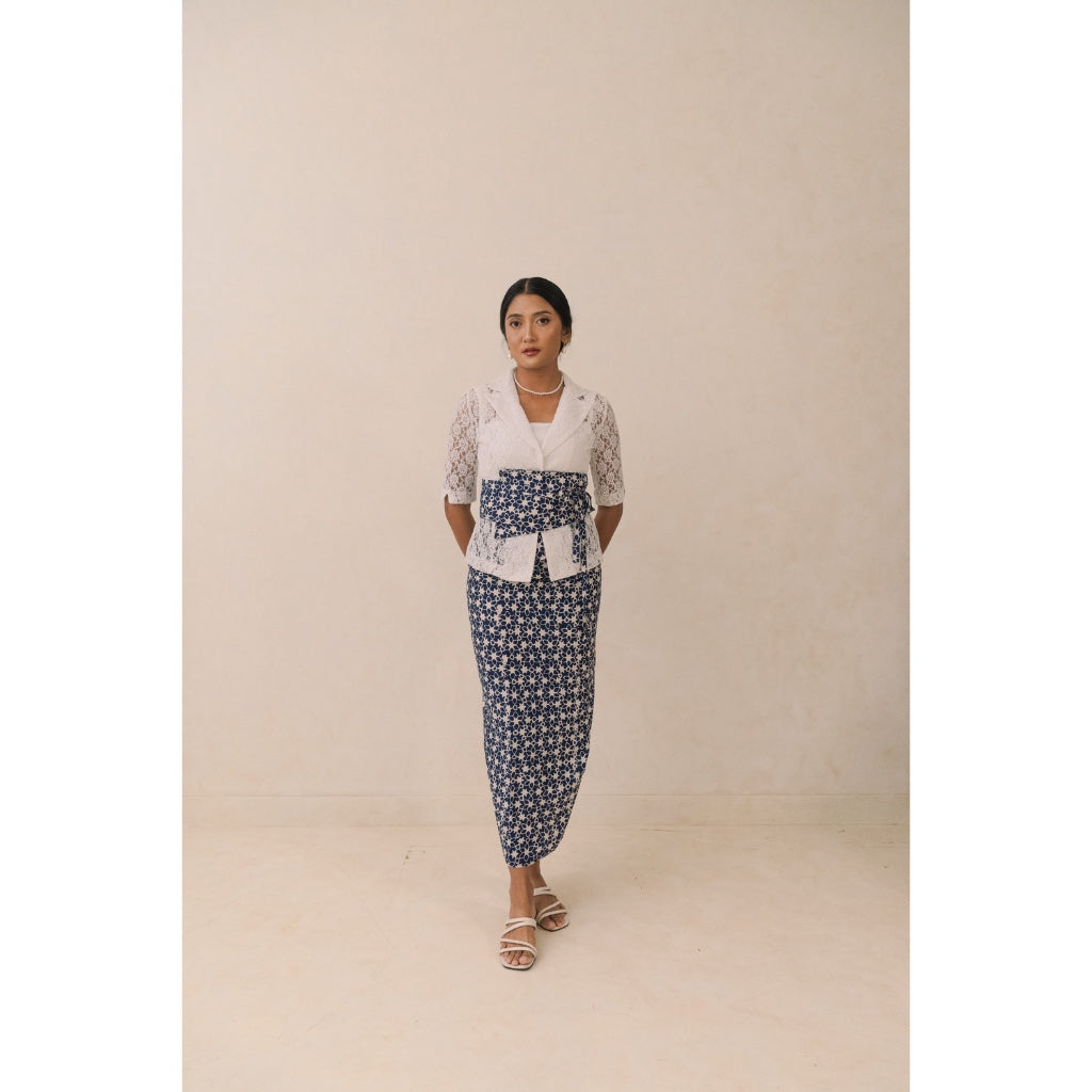 Kamala in Blue - Rok Lilit Batik