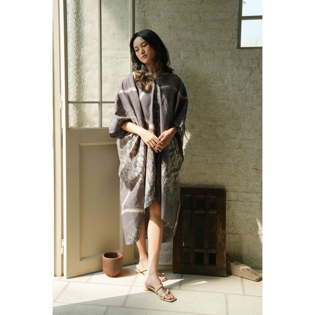 Amira Kaftan Dress Batik 19