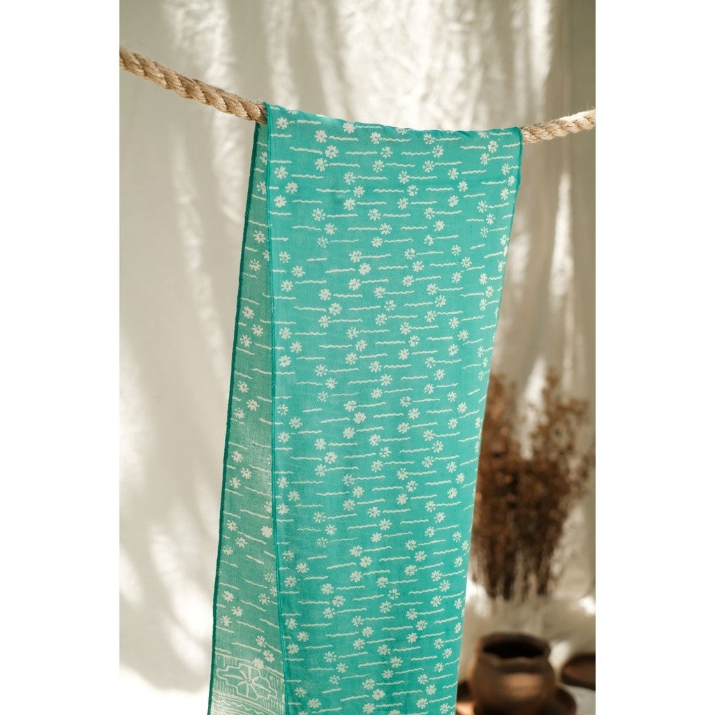 Scarf Batik S52 Tosca