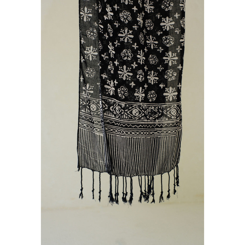 Scarf Batik E50 Black