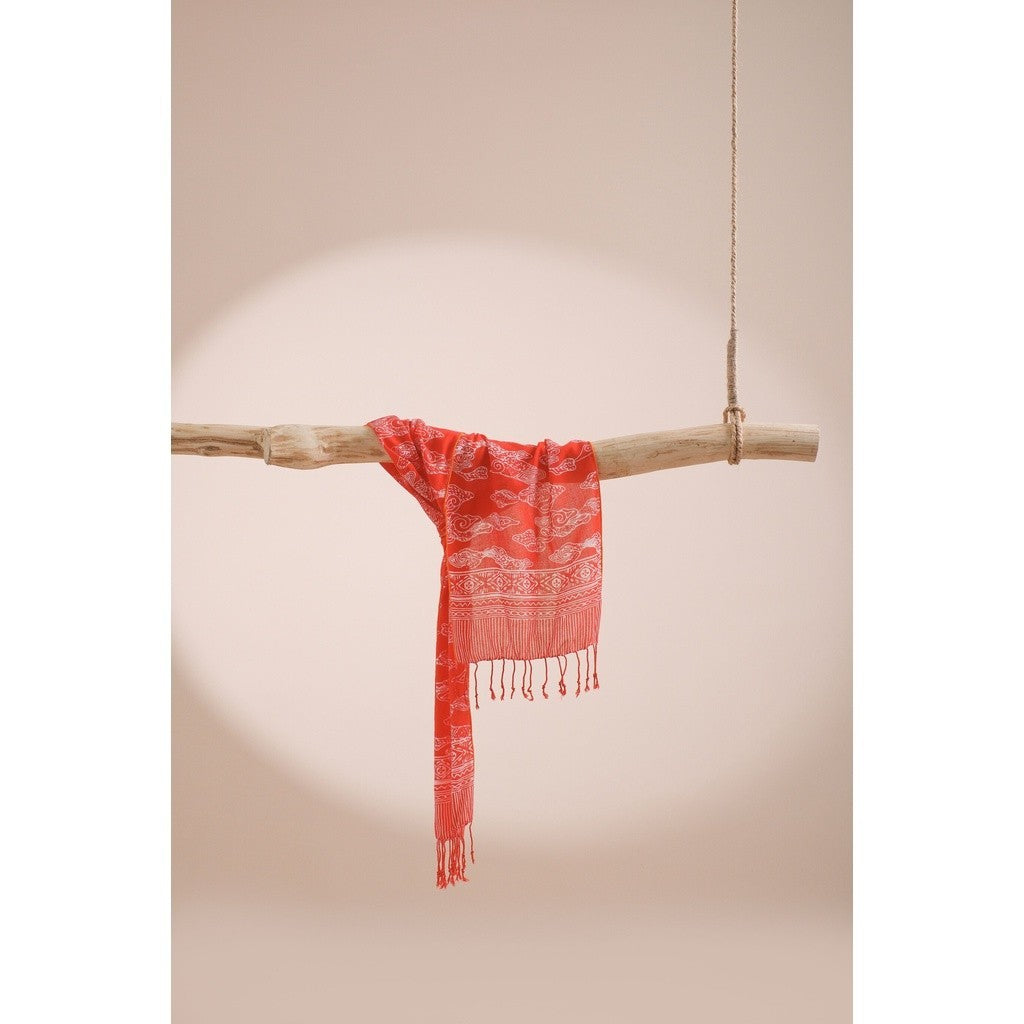 Scarf Batik H11 Orange