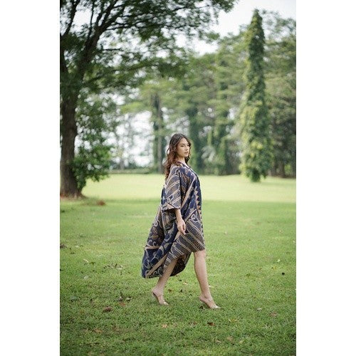 Amira Kaftan Dress Batik 16