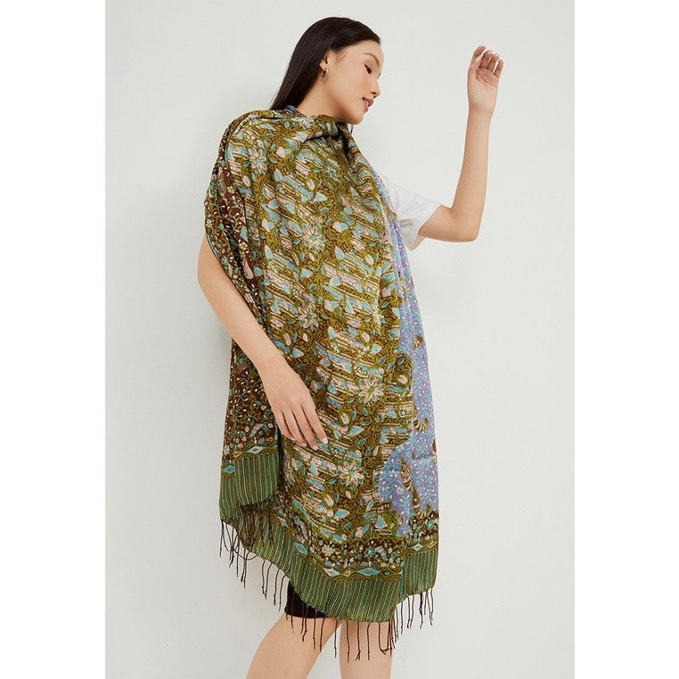 Selendang Sutra Tulis 07