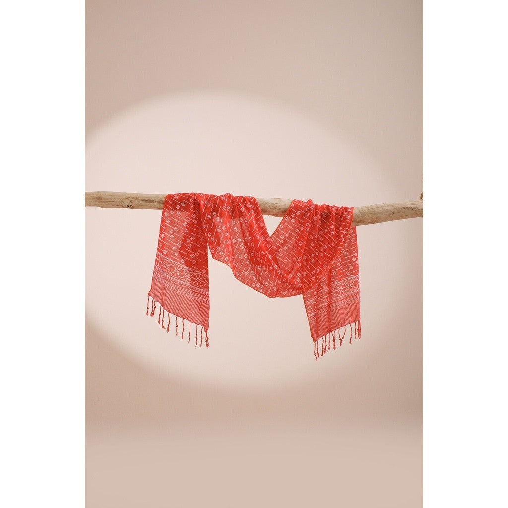 Scarf Batik H52 Orange