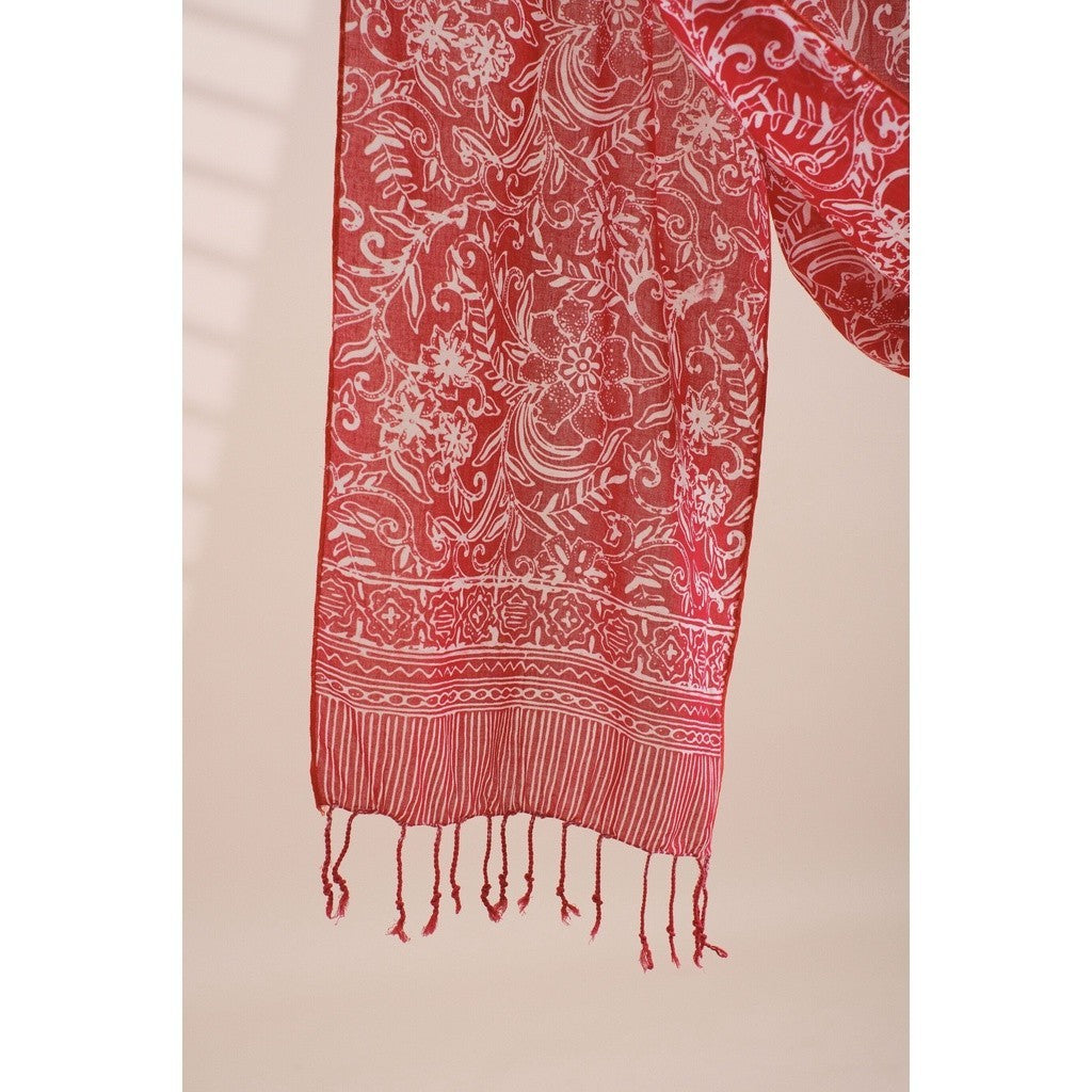 Scarf Batik D20 Red