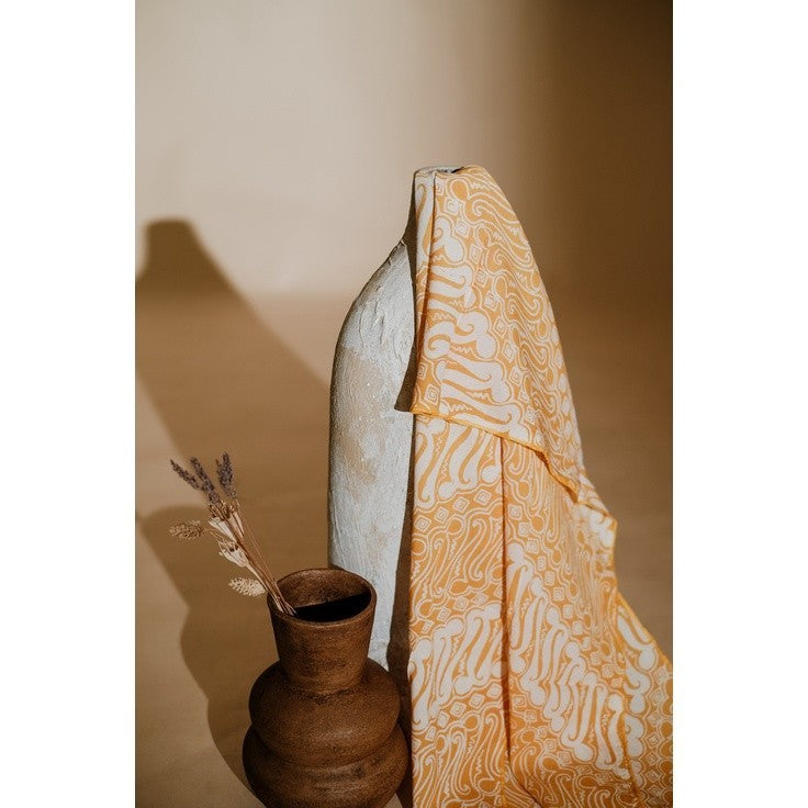 Scarf Batik TCK Parang Yellow