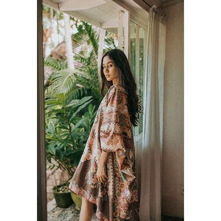 Amira Kaftan Dress Batik 12