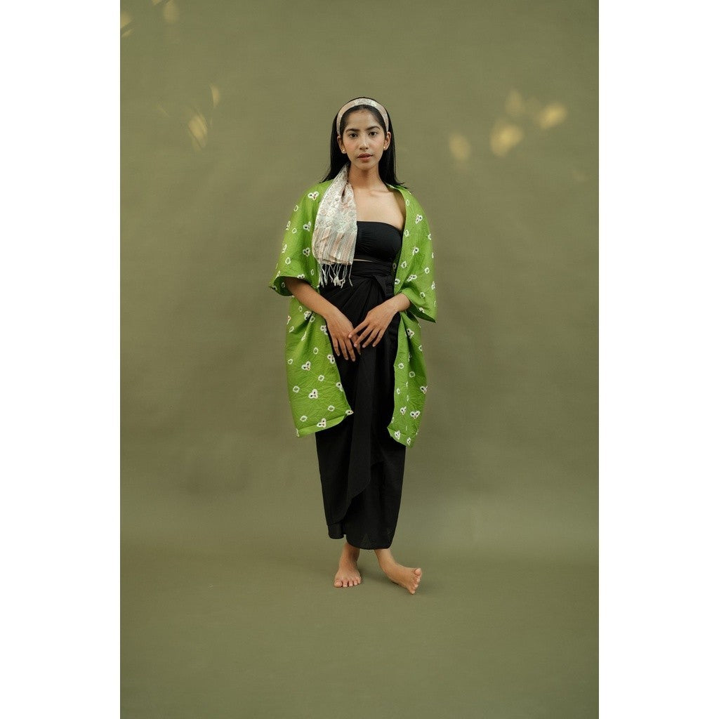 Manika Outer - Leafy Green