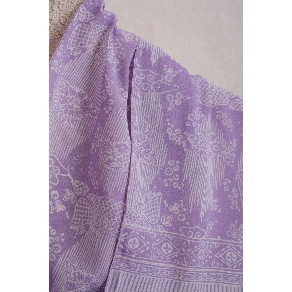 Scarf Batik J73 Purple