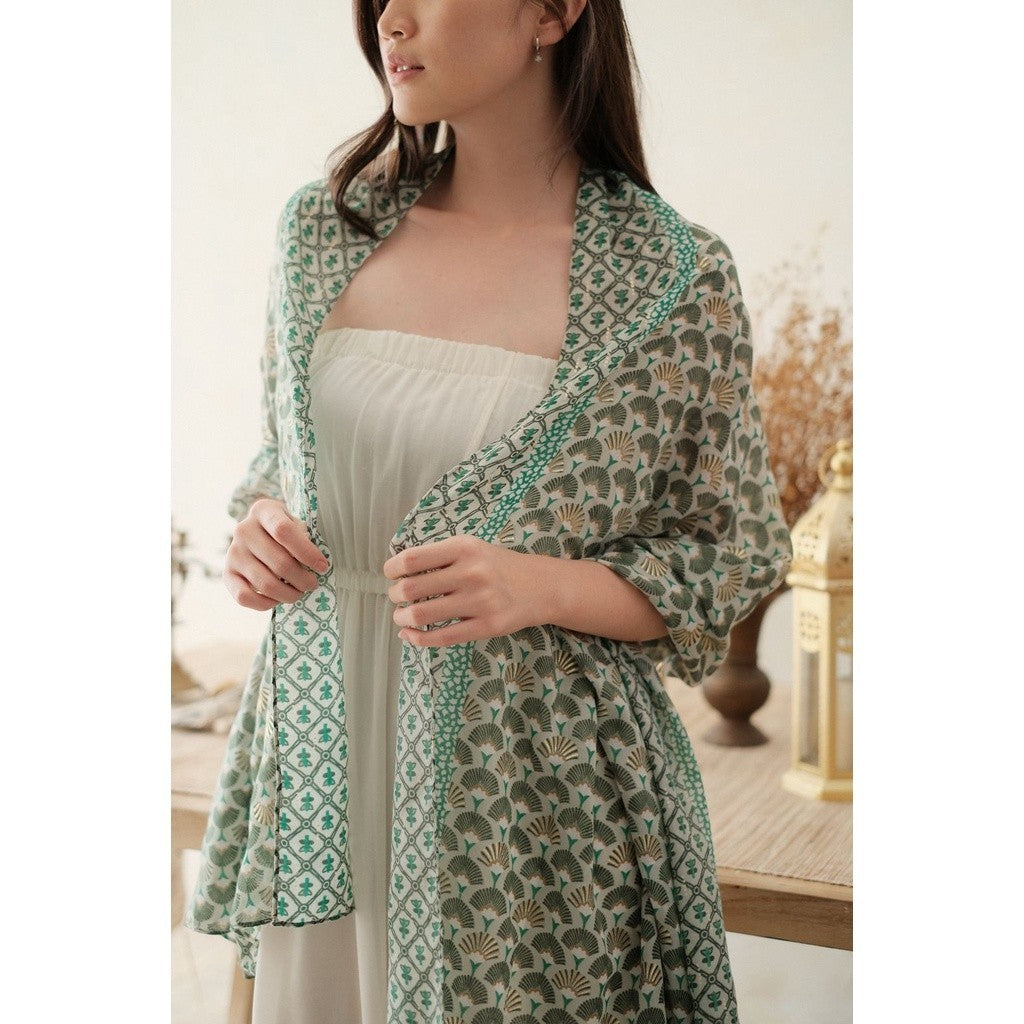 Pasha Green Shawl