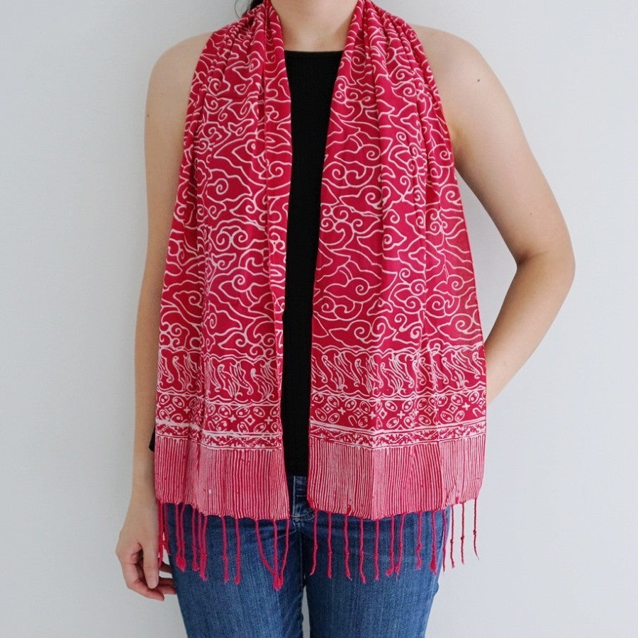 Scarf Batik P1 Pink