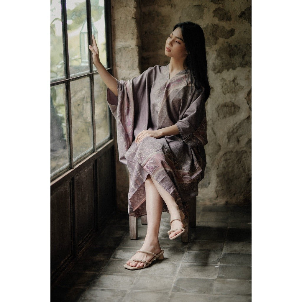 Amira Kaftan Dress Batik 17