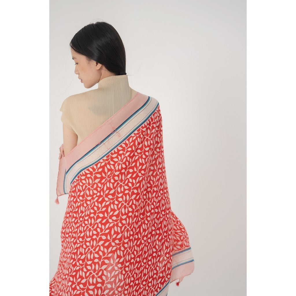 Salma in Red Shawl