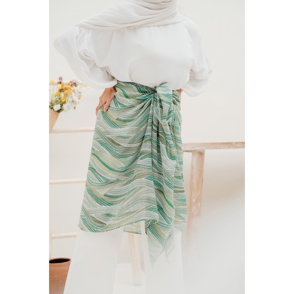 Mira in Green Shawl