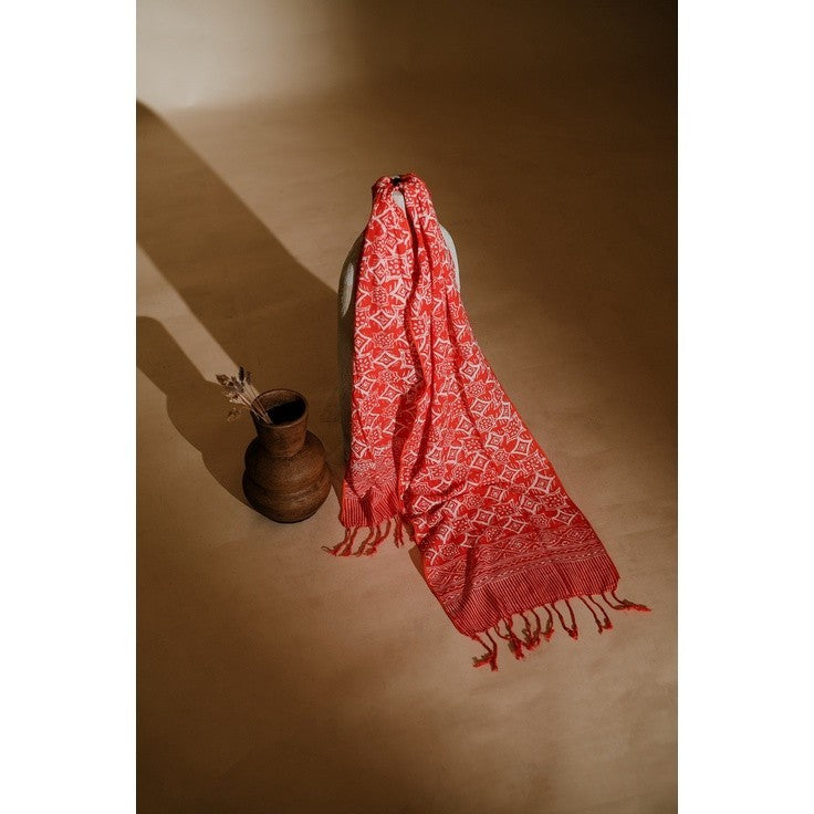 Scarf Batik H54 Orange