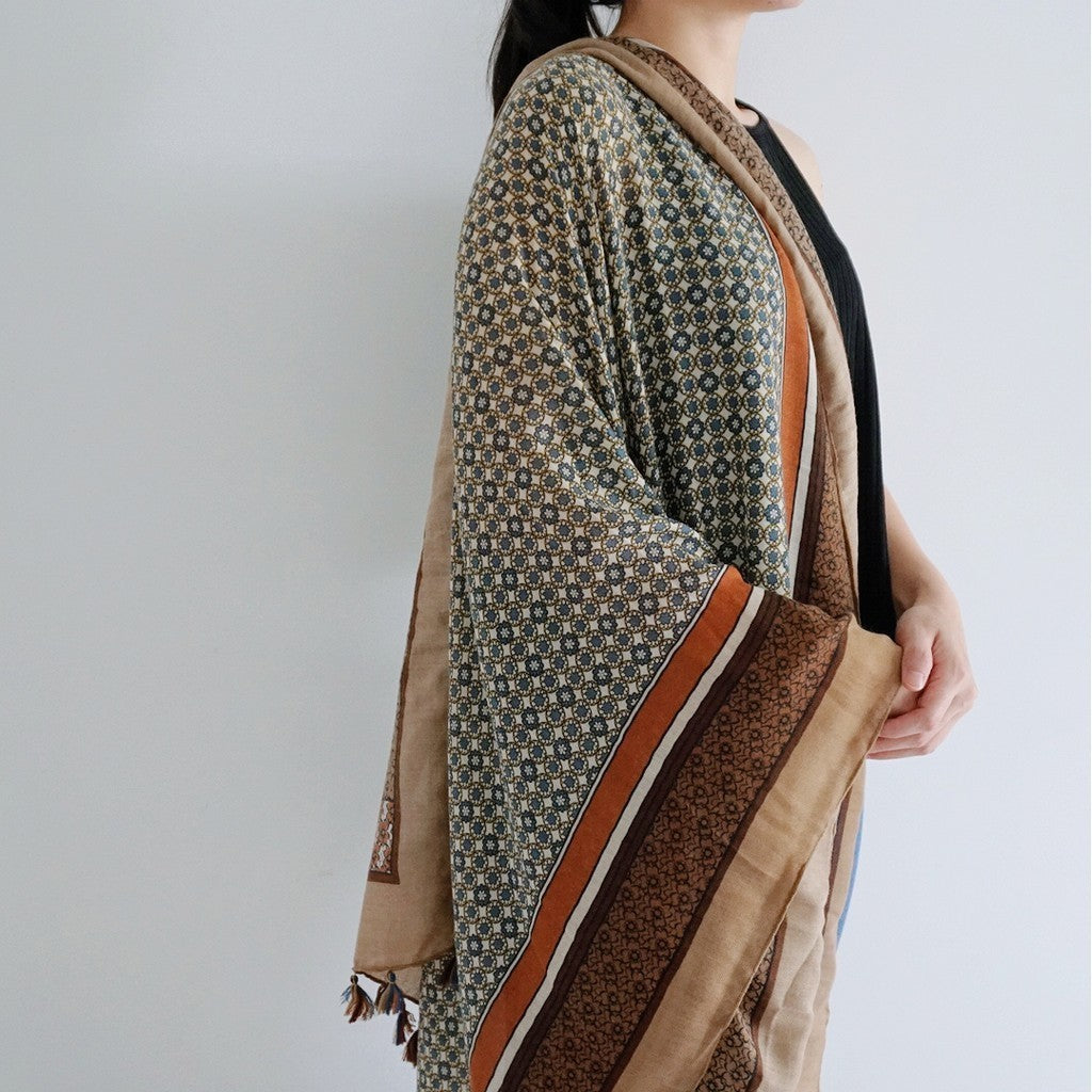 Andara in Brown Shawl