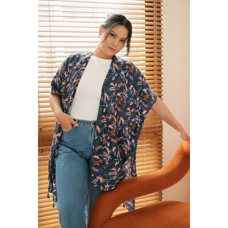 Elok Outer in Blue