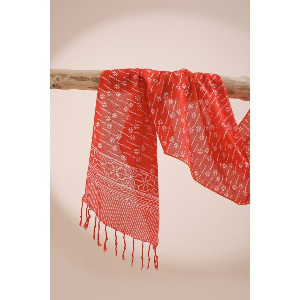 Scarf Batik H52 Orange