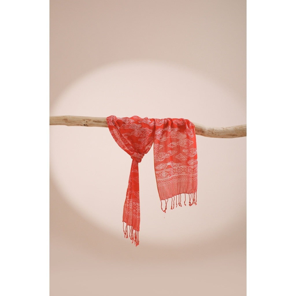 Scarf Batik H11 Orange